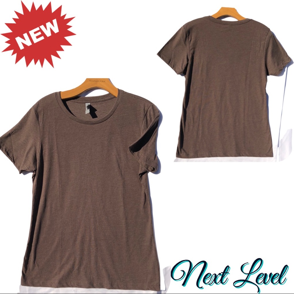 🆕 NEXT LEVEL SOFT TOP Brown size XL - Picture 6 of 13